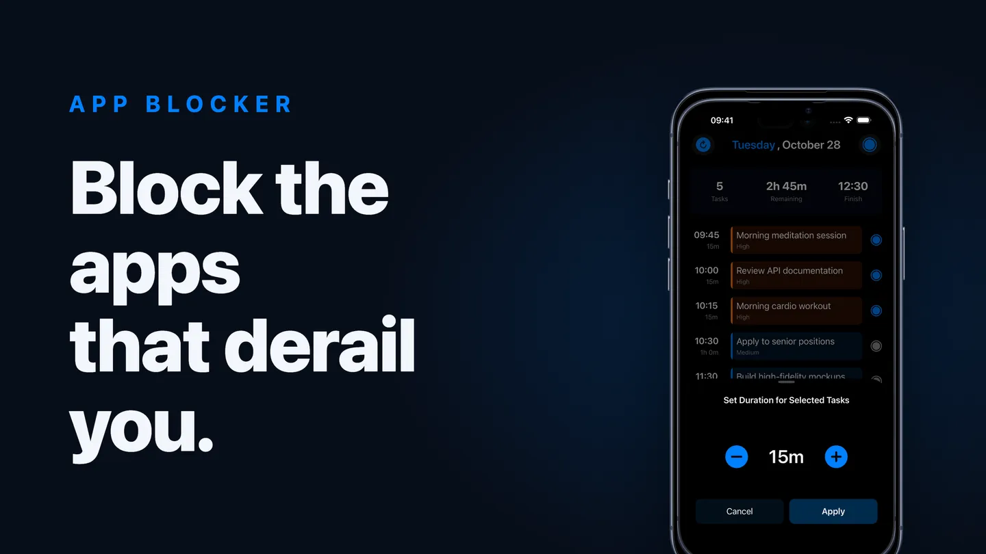 Set cover: Block the apps that derail you