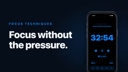 Set cover: Focus without the pressure, with the timer on iPhone