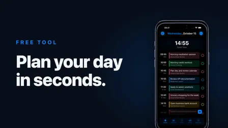 Set cover: Plan your day in seconds, with the Today timeline on iPhone