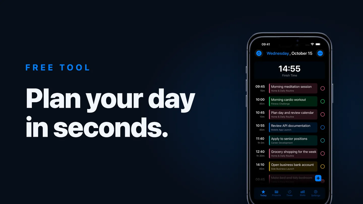 Set cover: Plan your day in seconds, with the Today timeline on iPhone